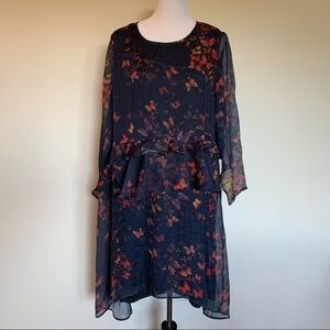 NEW WITH TAGS CHIFFON DRESS